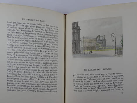 LE CHARME DE PARIS - Monuments.. Edmond Pilon. Illustrations en couleurs de Charles Samson