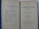 Vie de Napoléon - Fragments (Oeuvres posthumes de Stendhal). . De Stendhal (Henry Beyle)