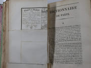 Dictionnaire historique de Paris. Seconde Edition. Contenant : La description circonstanciée de ses Places, Rues, Quais, Promenades,Monumens et Edifices publics, de ses Etablissemens en tout genre, de ses Institutions scientifiques et littéraires, de ses Curiosités, etc.; des détails sur les attributions des différens Fonctionnaires publics, et sur toutes les Professions industrielles, depuis leur origines jusqu'à nos jours;  l'histoire de toutes les Corporations civiles et religieuses, des Moeurs et usages de Paris à toutes les époques, etc., etc. Orné de 43 vues des Monumens de Paris, de 4 plans de cette ville, le premier 150 ans avant J.-C., le second en 1223, le troisième en 1589, et le dernier de nos jours.  par Antony Béraud et P. Dufey - Image 4