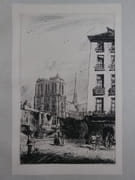 Souvenirs du Paris d'hier. 25 eaux-fortes originales avec notices explicatives.  par E.Herscher. Préface de J. Guiffrey - Image 9