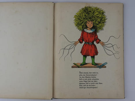 Der Struwwelpeter. Erste Schweizer Ausgabe.. Neu bearbeitet nach Vorlagen von Dr. H. Hoffmann.