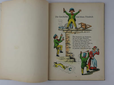 Der Struwwelpeter. Erste Schweizer Ausgabe.