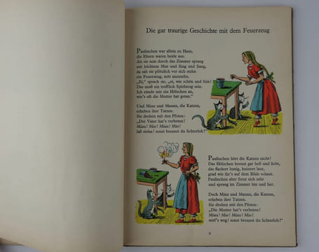 Der Struwwelpeter. Erste Schweizer Ausgabe.. Neu bearbeitet nach Vorlagen von Dr. H. Hoffmann.