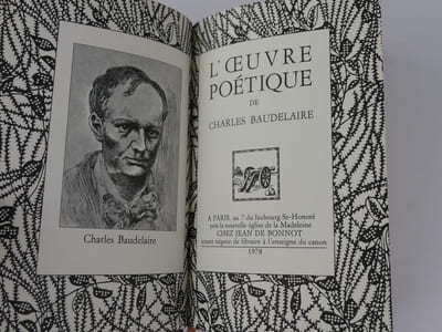 L'oeuvre poétique de Charles Baudelaire