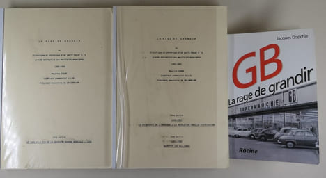 TEXTE INEDIT : GBA, Grand Bazar d'Anvers LA RAGE DE GRANDIR ou Historique et chronique d'un petit Bazar à la grande entreprise aux multiples enseignes ...