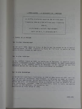TEXTE INEDIT : GBA, Grand Bazar d'Anvers LA RAGE DE GRANDIR ou Historique et chronique d'un petit Bazar à la grande entreprise aux multiples enseignes ...