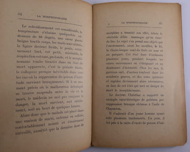 Les morphinomanes et les fumeurs d'opium : les causes et effets de la morphinomanie supplices et voluptes, opiophages et fumeurs d'opium