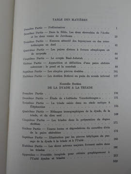 De la Dyade à l'Unité par la Triade. Préhistoire de la religion biblique. L'avenir du divin.. Dr. W. L. Dulière