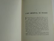 Picasso. L'Art médiéval de Picasso et sa signification psychologique. Huit illustrations hors-texte. Conférence prononcée à L'Alliance Française de Saïgon, le 22 octobre 1952. par Georges TOUSSAINT - Image 2