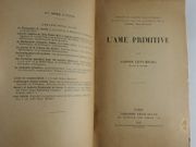 L'âme primitive. par Lucien LEVY-BRUHL - Image 3
