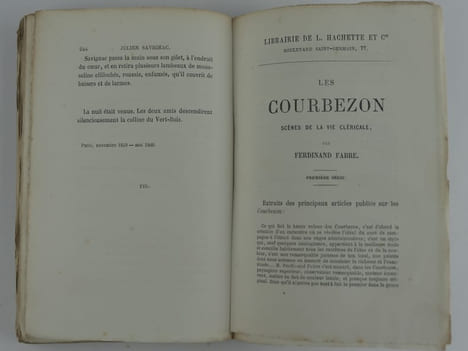 Julien Savignac. Scènes de la vie cléricale. Ferdinand Fabre