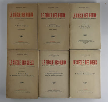 Le siècle des gueux. Histoire de la sensibilité flamande sous la Renaissance. 5 TOMES EN 6 VOLUMES, du tome 2 au dernier. T2 Le Miroir de l'Escaut. T3 ...