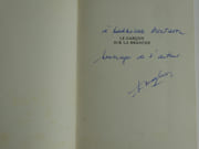 Le garçon sur la branche. Envoi autographe signé par Bernard Mesguich - Image 2