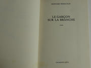 Le garçon sur la branche. Envoi autographe signé par Bernard Mesguich - Image 4