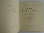 Toute la Camargue. 2 Volumes.  par Tony Burnand et Joseph Oberthür. Précédé d'une préface de Monsieur le Professeu Bressou - Image 2