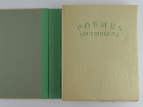 POEMES EXCENTRIQUES. Edition originale présentée par Pierre Mac Orlan et illustrée par Gus Bofa.. Georges GUIERRE. Pierre Mac Orlan. Gus Bofa.