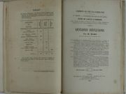 CHEMINS DE FER de l'ORNE. Réunion de 9 publications du milieu du 19e siècle, autour de la création des lignes de chemins de fer dans l'Orne.  1) Lettres adressées au Journal d'Alençon et du Dépt. de L'Orne relativement à un chemin de fer, traversant les arrondissements de Mortagne et de Domfront. Alençon, 1866, 24p.  2) Chemin de fer de Paris à Rennes, avec embranchement sur Caen et Cherbourg. Coonseil général de L'Orne. 31p.  3) Rapport sur la question de savoir où devra se faire La jonction des deux chemins de fer de Caen au Mans et de Chartres à Alençon. Conseil Municipal d'Alençon, 1846, 15p.  4) Conseil Général de L'Orne. Chemins de fer du département. Rapport fait par M. le Marquis De Torcy, Session de 1853. Alençon, 12p.  5) Lettre à M. Roulleau-Dugage. Caen à Flers (Session de 1860) par M. Marc. Paris à Grandville, suivie de la Ville de LAigle au sénat (Pétition adressée par la ville de L'Aigle au Sénat) et de la statistique industrielle de L'Aigle et environs. 29p.  6) Chemins de Fer Bas-Normands. 1ere Section - D'Argentan sur Paris et sur Rouen. Ligne de L'Aigle à Conches. Imprimerie Centrale des Chemins de Fer, 1861, 40p. (deux ex. de ce texte ont été reliés à la suite).  7) Conseil Général de l'Orne. Séance du 25 août 1865. Chemins de fer d'inétrêt local. Rapport de M. le Comte d'Orglandes. Alençon, 1865, 11p.  8) Banquet donné à l'occasion de l'ouverture du chemin de fer de L'Aigle à Conches, Lundi 5 novembre 1866, 4p.  9) Note sur les Deux Projets de chemin de fer  : 1° de Condé à Mortagne et à Alençon 2° d'Orléans à Mortagne et à Lisieux, par M. Marc, Paris, 1869, 14p.  par Collectif - Image 6