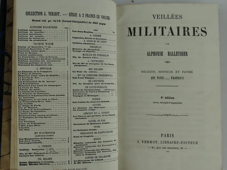 Réunion de trois volumes : Veillées de vacances. Veillées militaires. Religion, Honneur et Patrie. 6e éd. Veillées du Peuple. Nouvelle édition revue ...
