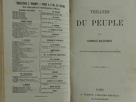 Réunion de trois volumes : Veillées de vacances. Veillées militaires. Religion, Honneur et Patrie. 6e éd. Veillées du Peuple. Nouvelle édition revue ...