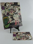 Flechemuller.  Catalogue d'exposition du 5 décembre 73 au 10 janvier 74. par Flechemuller. Texte "Chapeau pointu turlututu !" par André Laude.  - Image 1