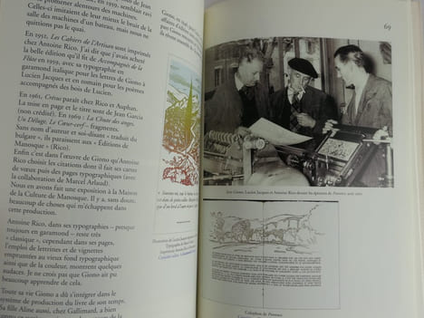 Giono en caractères. Du manuscrit au livre. Exposition littéraire et artistique. Catalogue de l'exposition tenue du 13 juillet 1995 au 100 Novembre ...