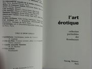 L'art érotique. Collection particulière des Kronhausen. par KRONHAUSEN, Eberhard & Phyllis. - Image 2