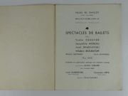 Programme : Théâtre National de Chaillot 4. Spectacles de Ballets. Créations : Les Matelots. La Valse. Giselle. Nocturne. L'Ecuyère.  Grand pas classique. Clair de Lune. Don Quichotte. Aubade. Oiseau de feu.  Avec Yvette Chauviré, Jacqueline Moreau, Tania Ouspenska, Jurek Shabelevski, Wladimir Skouratoff, Wladimir Oukhtomsky. Guy Lainé. Orchestre sous la direction d'André Girard. Soliste : Jacqueline Emery. Directeur Artistique : Constantin Nepo.  par Photographies de Maurice Seymour, Liseg, Roger Wood, Serge Lido, Harcourt, Seguy - Image 2