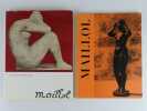 Aristide Maillol. On joint : Hommage à Aristide Maillol (1861 - 1944), Musée National d'Art Moderne. Cat. d'exposition du 23 juin - 2 oct. 1961 (62p., ...