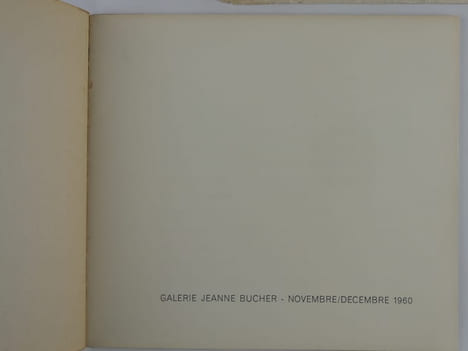 VIEIRA DA SILVA. Réunion de 2 ouvrages et 7 catalogues d'exposition : 1) Vieira da Silva, par René de Solier, Le Musée de poche, 1956, 53p. 2) ...