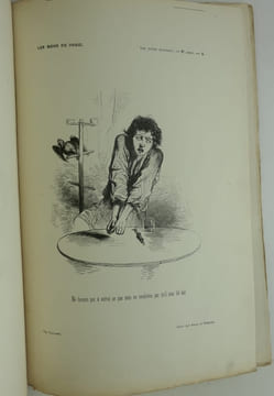 REUNION DE 5 ALBUMS PUBLIÉS ENTRE 1848 ET 1849 TOTALISANT 238 LITHOGRAPHIES: Album Pittoresque composé de 38 Jolies Caricatures : Le carnaval à Paris ...