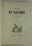 REUNION DE 5 ALBUMS PUBLIÉS ENTRE 1848 ET 1849 TOTALISANT 238 LITHOGRAPHIES: Album Pittoresque composé de 38 Jolies Caricatures : Le carnaval à Paris / Les étudiants de Paris Paris le matin  /  Album Grostesque et Pittoresque contenant 40 Belles Caricatures de la série Les Gens de Paris n°1 : Ceintures dorées/Populaire/Présenteurs et présentés/Les petits mordent/Hommes et femmes de plume/L'argent -n°2 : Bourgeois/ Artistes/ Politiqueurs/En carnaval/ Revenus d'ailleurs/Philosophes/Silence du cabinet n°3 : Boudoirs et Mansardes/ Chaînes des dames/ Présenteurs et présentés/ Les petits mordent/ Hommes et femmes de plumes/ Ambassades étrangères et députations des provinces/ Loyal et vautour/ Parisiens de Paris/Masques et visages/ Aux champs/ Cabarets/ Petits commerces - JOINT L' album Oeuvres Choisies de Gavarni , revues, corrigées et nouvellement classés par l'Auteur réunissant 80 planches contenant La Vie de Jeune Homme & Les Débardeurs (1848). Avec des notices en tête de chaque série par M. P.-J. Stahl. par Paul GAVARNI (1804-1866) - Image 6