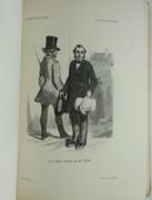 REUNION DE 5 ALBUMS PUBLIÉS ENTRE 1848 ET 1849 TOTALISANT 238 LITHOGRAPHIES: Album Pittoresque composé de 38 Jolies Caricatures : Le carnaval à Paris / Les étudiants de Paris Paris le matin  /  Album Grostesque et Pittoresque contenant 40 Belles Caricatures de la série Les Gens de Paris n°1 : Ceintures dorées/Populaire/Présenteurs et présentés/Les petits mordent/Hommes et femmes de plume/L'argent -n°2 : Bourgeois/ Artistes/ Politiqueurs/En carnaval/ Revenus d'ailleurs/Philosophes/Silence du cabinet n°3 : Boudoirs et Mansardes/ Chaînes des dames/ Présenteurs et présentés/ Les petits mordent/ Hommes et femmes de plumes/ Ambassades étrangères et députations des provinces/ Loyal et vautour/ Parisiens de Paris/Masques et visages/ Aux champs/ Cabarets/ Petits commerces - JOINT L' album Oeuvres Choisies de Gavarni , revues, corrigées et nouvellement classés par l'Auteur réunissant 80 planches contenant La Vie de Jeune Homme & Les Débardeurs (1848). Avec des notices en tête de chaque série par M. P.-J. Stahl. par Paul GAVARNI (1804-1866) - Image 7