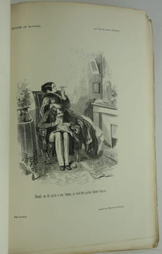 REUNION DE 5 ALBUMS PUBLIÉS ENTRE 1848 ET 1849 TOTALISANT 238 LITHOGRAPHIES: Album Pittoresque composé de 38 Jolies Caricatures : Le carnaval à Paris ...