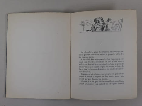 L'après-midi chez l'Antiquaire. Dessins de Chas-Laborde.. Léo LARGUIER