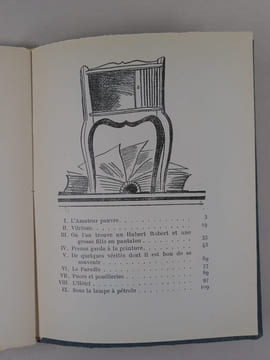 L'après-midi chez l'Antiquaire. Dessins de Chas-Laborde.. Léo LARGUIER