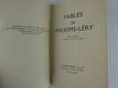 Fables de Maxime-Léry. Maxime-Léry