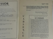 ESSOR Les Nouveaux Cahiers Litteraires / Les Cahiers Littéraires de l'Est. 10 Numéros, du numéro 1 au numéro 11 (manque le n°5). par Essor. Collectif. Rédaction : H. Reichlin. Comité de lecture : Pierrette Micheloud, Yvonne Reichlin, André Deslandes.  Textes, nouvelles et poèmes de : J.G. Samacoitz, Claude Hartmann, Patrice Hovald, Henri Rode, Jean Breton, Alfred Reh, Jean-Jacques Kim, Henri Calvet, Claude Odilé, Roland Cistel etc.  - Image 7