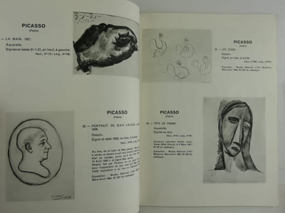 COLLECTION ANDRE LEFEVRE Tableaux Modernes - Papiers Collés - Gouaches - Pastels - Aquarelles . Dessins. Vente Palais Galliera, mardi 1er décembre 1964. Première partie. 80 numéros illustrés.