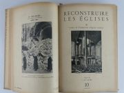 Cahiers de l'Art Sacré. 26 numéros simples et doubles reliés en un volume par ordre chronologique et par thème. 1945 : N°3 Oeuvres Nouvelles et Artistes Nouveaux (1939-1945) (3e trim.)1946 : N°7 Tendances actuelles de l'Art Chrétien (août-sept.) / N°8 Points de vue actuels sur l'Art ancien (oct.) / N°9 L'éducation artistique du Clergé (nov.)1945 : N°1 Reconstruire les Eglises I. L'esprit et les prinicipes - L'Eglise dans la Cité (3e trim.).1946 : N°4 Reconstruire les Eglises II. Le Plan de l'Eglise et du Centre Paroissial (1er trim.) / N°10 Reconstruire les Eglises III. Formes de l'Architecture religieuse moderne (déc.) / N°5 L'éclairage des églises (2e trim.).1947 : N°1-2, Reconstruire les Eglises IV. L'exemple de la Suisse alémanique.(janv.-fév.) / N°3 Le zèle de la Maison de Dieu, (mars) / N°4-5 Recherche du Sacré (avril-mai). N°8-9 L'Eglise, Maison du Peuple de Dieu (août-sept.).  / N°10 L'éducation artistique du Clergé et des Fidèles. Explication de la décadence, (oct.).1948 : N°1-2 Leçons actuelles des Arts anciens (janvier-fév.) / N°3-4 Bilan de l'époque 1920-1940 (mars-avril) / N°5-6 A la Recherche de la Tradition (mai-juin) 1949 : N°1-2 Reconstruire les Eglises V. La décoration des églises (sept.-oct.) /  N°3-4 Cimetières et tombeaux (nov.-déc.)1950 : N°1-2 Assy, (sept.-oct.) / N°3-4 Allemagne 1950 (nov.-déc.) / N°5-6, Devant l'art profane (janv.-fév.) / N°7-8 Pour la beauté de la Maison de Dieu (mars-avril) / N°9-10 Le Prêtre et la création artistique (mai-juin) / N°11-12 Au régime de la pauvreté (juillet-août)1951 : N°5-6 L'art sacré et son public (janv.-fév.) / N°7-8 Le douloureux problème des arts missionnaires (mars-avril). Photos H. Cartier-Bresson.  par Collectif. revue fondée en 1945 par G. Mollard, J. Pichard et L. Salavin. Dirigée par le R.P. Couturier et le R.P. Régamey. - Image 3
