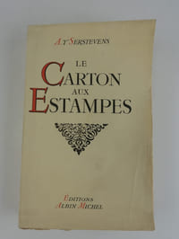 Le carton aux estampes. Un des 25 ex. sur vergé d'Arches (n°II) avec envoi de l'auteur au bibliophile Pierre Basset. 2ème papier.