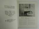 CAHIERS D'ART N°4 4e année mai 1929 : RAOUL DUFY, PAR E. TÉRIADE - LES TOMBES ROYALES D'OUR, PAR GEORGES DUTHUIT -  ENQUÊTE SUR LA SCULPTURE ...