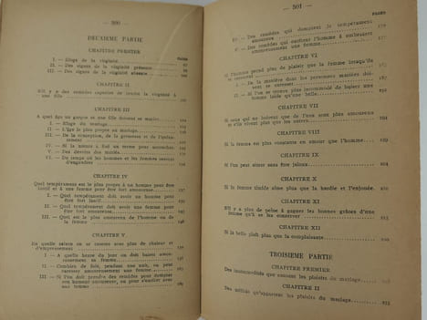 Trois livres complets en un seul : Tableau de l'amour conjugal. Sécurité des deux sexes en amour. Bréviaire de l'amour expérimental.. Docteurs N. ...