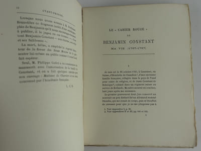 Le cahier rouge