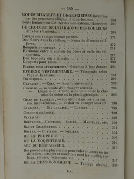 Hygiène vestimentaire. Les modes et les parures chez les français depuis l'établissment de la monarchie jsqu'à nos jours, précédé d'un curieux ...