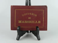 Souvenir de Marseille. Album de 12 vues photographiques originales.