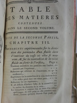 Traité élémentaire d'hydrodynamique. Ouvrage dans lequel la théorie et l'expérience s'éclairent ou se suppléent mutuellement; avec des notes sur ...