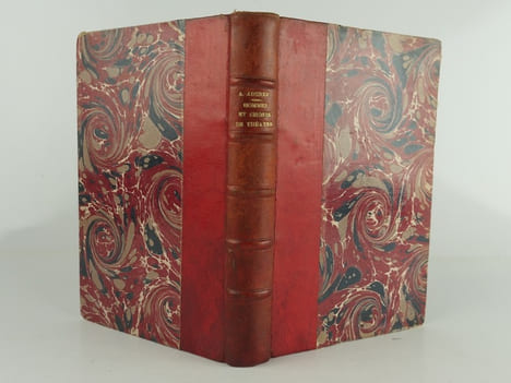 Hommes et Choses de Théâtre. ENVOI de l'auteur à Max Maurey ((auteur dramatique français). Shakespeare et Scribe. Balzac. Victore Hugo. Alexandre ...