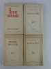 Réunion de titres : ESPACES. Gallimard, mai 1929, 212p., broché, 6° éd.  / SOUS LA LAMPE. Gallimard, oct. 1937, 226p., broché, 9° ed. / HAUTE ...