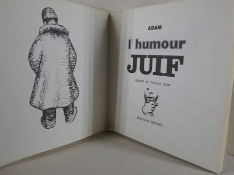 L'humour juif. Adam. Dessins de Thomas Gleb.