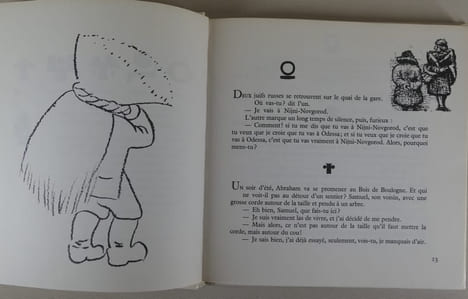 L'humour juif. Adam. Dessins de Thomas Gleb.